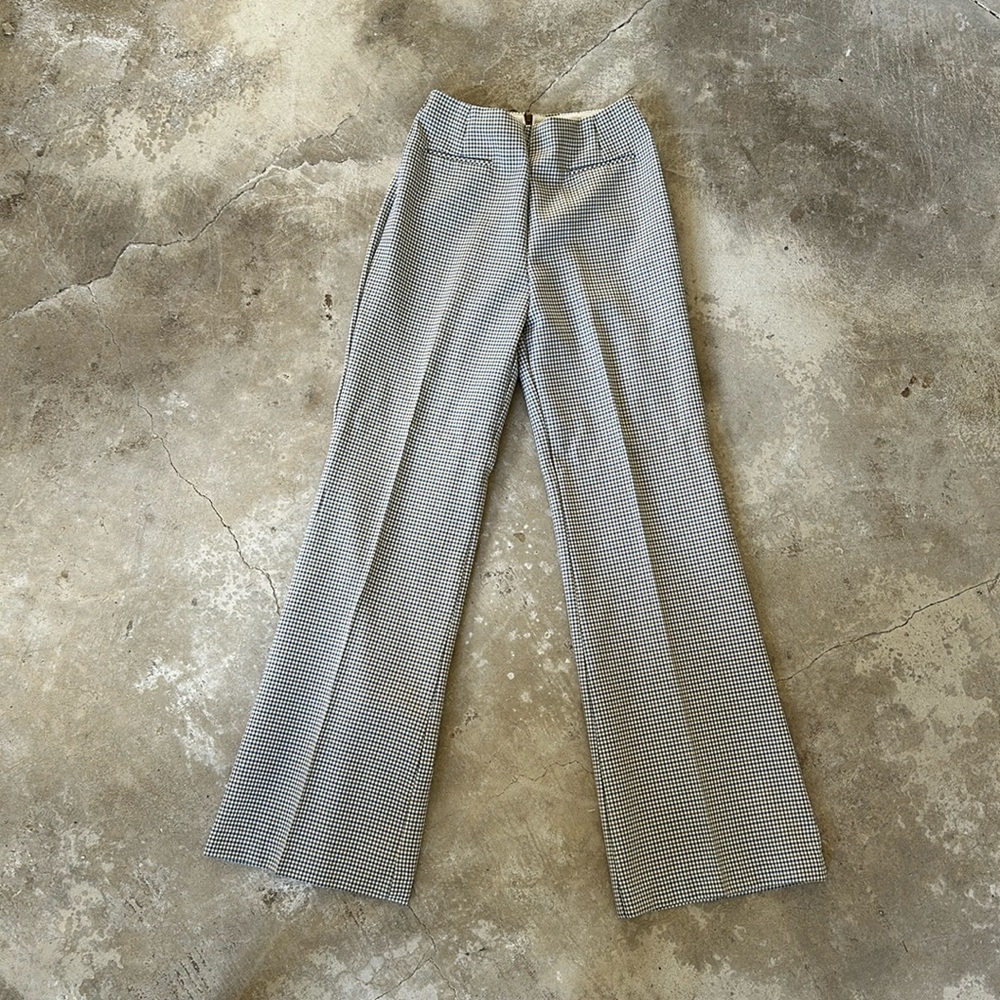 Vintage plaid pants